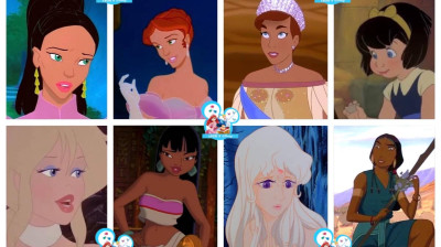 diferentes Princesas