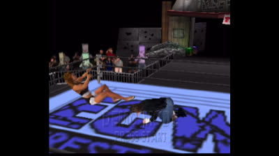 ECW On TNN Raven and Tommy Dreamer vs. Justin Credible and Francine brawl