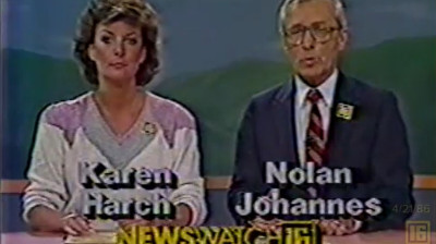WNEP Newswatch 16 6PM - April 21, 1986
