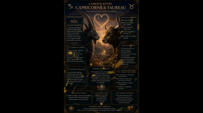 L'ORACLE DE l'AMOUR__QUAND LE CAPRICORNE RENCONTRE LE TAUREAU__LA VOIX DE LA TERRE