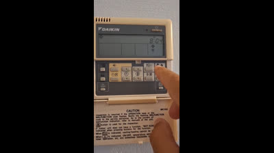 Como poner el aire acondicionado Daikin en modo Frio