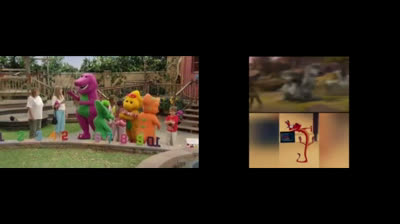 Barney bj baby bop riff and simba
