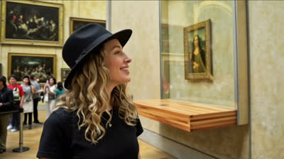 La pianiste au chapeau noir