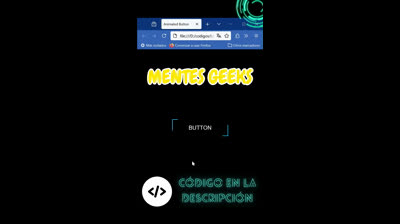Botón animado con HTML y CSS