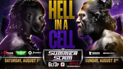 Oba Femi vs Brock Lesnar (Full Match)